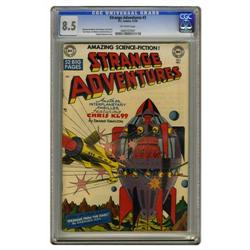 Strange Adventures #3 (DC, 1950) CGC VF+ 8.5 Off-white Strange Adventures #3 (DC, 1950) CGC VF+ 8.5 