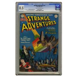 Strange Adventures #4 (DC, 1951) CGC VF+ 8.5 Cream to o Strange Adventures #4 (DC, 1951) CGC VF+ 8.5