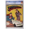 Image 1 : Superman #27 (DC, 1944) CGC VF 8.0 Off-white to white p Superman #27 (DC, 1944) CGC VF 8.0 Off-white