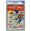 Image 1 : World''s Finest Comics #4 (DC, 1941) CGC VF 8.0 Off-whi World's Finest Comics #4 (DC, 1941) CGC VF 8