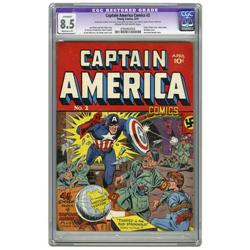 Captain America Comics #2 (Timely, 1941) CGC Apparent V Captain America Comics #2 (Timely, 1941) CGC
