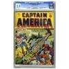 Image 1 : Captain America Comics #3 (Timely, 1941) CGC GD+ 2.5 Cr Captain America Comics #3 (Timely, 1941) CGC