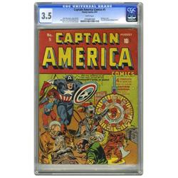 Captain America Comics #5 (Timely, 1941) CGC VG- 3.5 Wh Captain America Comics #5 (Timely, 1941) CGC