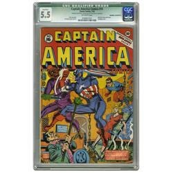 Captain America Comics #16 (Timely, 1942) CGC Qualified Captain America Comics #16 (Timely, 1942) CG