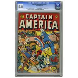 Captain America Comics #31 (Timely, 1943) CGC VG/FN 5.0 Captain America Comics #31 (Timely, 1943) CG