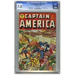 Captain America Comics #41 (Timely, 1944) CGC FN/VF 7.0 Captain America Comics #41 (Timely, 1944) CG