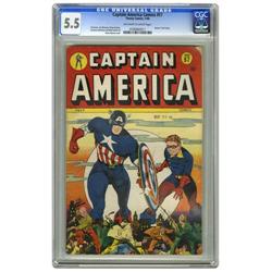 Captain America Comics #57 (Timely, 1946) CGC FN- 5.5 O Captain America Comics #57 (Timely, 1946) CG