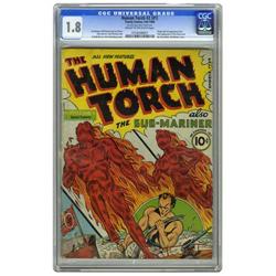 The Human Torch #2 (#1) (Timely, 1940) CGC GD- 1.8 Crea The Human Torch #2 (#1) (Timely, 1940) CGC G