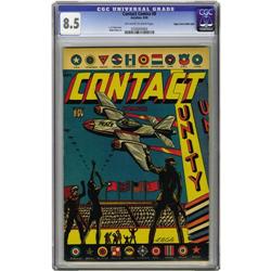 Contact Comics #8 Mile High pedigree (Aviation Press, 1 Contact Comics #8 Mile High pedigree (Aviati