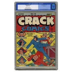 Crack Comics #13 Rockford pedigree (Quality, 1941) CGC Crack Comics #13 Rockford pedigree (Quality, 