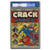 Image 1 : Crack Comics #13 Rockford pedigree (Quality, 1941) CGC Crack Comics #13 Rockford pedigree (Quality, 
