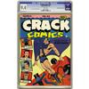 Image 1 : Crack Comics #22 Mile High pedigree (Quality, 1942) CGC Crack Comics #22 Mile High pedigree (Quality