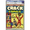Image 1 : Crack Comics #24 Mile High pedigree (Quality, 1942) CGC Crack Comics #24 Mile High pedigree (Quality