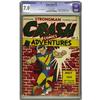 Image 1 : Crash Comics #1 (Tem Publishing Co., 1940) CGC FN/VF 7. Crash Comics #1 (Tem Publishing Co., 1940) C