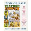 Image 1 : Feature Funnies Display (Chesler, 1937). Before Harry A Feature Funnies #1 and Promotional Display C
