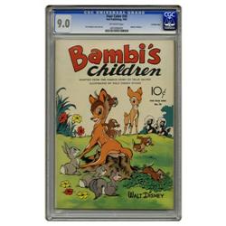 Four Color #30 Bambi's Children - Crowley Copy pedigree Four Color #30 Bambi's Children - Crowley Co