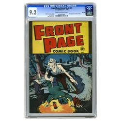 Front Page Comic Book #1 File Copy (Harvey, 1945) CGC N Front Page Comic Book #1 File Copy (Harvey, 