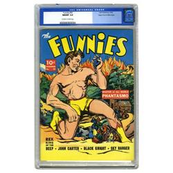 The Funnies #50 Mile High pedigree (Dell, 1940) CGC NM/ The Funnies #50 Mile High pedigree (Dell, 19