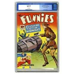 Funnies #61 Mile High pedigree (Dell, 1941) CGC NM+ 9.6 Funnies #61 Mile High pedigree (Dell, 1941) 
