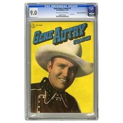 Gene Autry Comics #2 Mile High pedigree (Dell, 1946) CG Gene Autry Comics #2 Mile High pedigree (Del