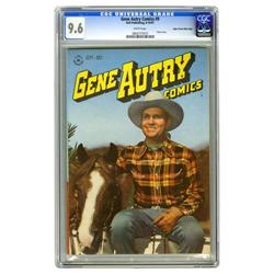Gene Autry Comics #9 Mile High pedigree (Dell, 1947) CG Gene Autry Comics #9 Mile High pedigree (Del