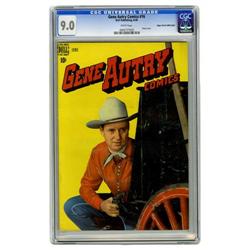 Gene Autry Comics #16 Mile High pedigree (Dell, 1948) C Gene Autry Comics #16 Mile High pedigree (De