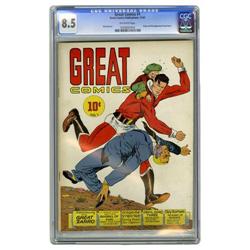 Great Comics #1 (1941) CGC VF+ 8.5 Off-white pages Great Comics #1 (Great, 1941) CGC VF+ 8.5 Off-whi