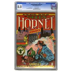 Green Hornet Comics #3 (Helnit, 1941) CGC VF 8.0 Off-wh Green Hornet Comics #3 (Helnit, 1941) CGC VF