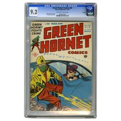 Green Hornet Comics #33 File Copy (Harvey, 1947) CGC NM Green Hornet Comics #33 File Copy (Harvey, 1