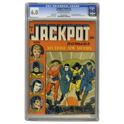 Jackpot Comics #1 (MLJ, 1941) CGC FN 6.0 Off-white to w Jackpot Comics #1 (MLJ, 1941) CGC FN 6.0 Off