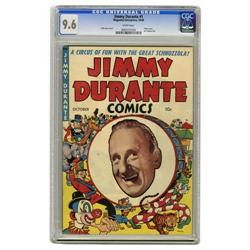 Jimmy Durante #1 (Magazine Enterprises, 1948) CGC NM+ 9 Jimmy Durante #1 (Magazine Enterprises, 1948