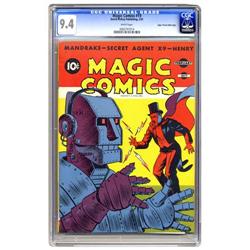 Magic Comics #19 Mile High pedigree CGC NM 9.4 Magic Comics #19 Mile High pedigree (David McKay Publ