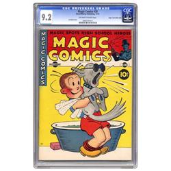Magic Comics #28 Mile High pedigree (David McKay Public Magic Comics #28 Mile High pedigree (David M