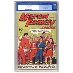 The Marvel Family #2 (Fawcett, 1946) CGC NM+ 9.6 Off-wh The Marvel Family #2 (Fawcett, 1946) CGC NM+