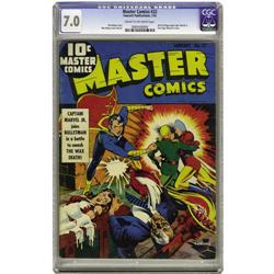 Master Comics #22 (Fawcett, 1942) CGC FN/VF 7.0 Cream t Master Comics #22 (Fawcett, 1942) CGC FN/VF 