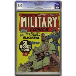 Military Comics #1 (Quality, 1941) CGC FN 6.0 Off-white Military Comics #1 (Quality, 1941) CGC FN 6.
