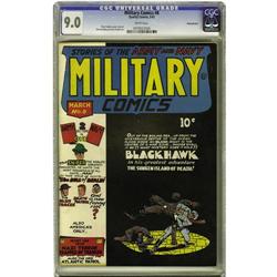 Military Comics #8 Pennsylvania pedigree (Quality, 1942 Military Comics #8 Pennsylvania pedigree (Qu