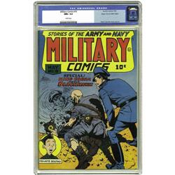 Military Comics #19 Mile High pedigree (Quality, 1943) Military Comics #19 Mile High pedigree (Quali