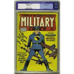 Military Comics #21 Pennsylvania pedigree (Quality, 194 Military Comics #21 Pennsylvania pedigree (Q