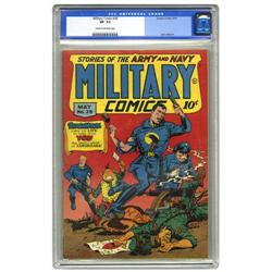 Military Comics #29 (Quality, 1944) CGC VF- 7.5 Cream t Military Comics #29 (Quality, 1944) CGC VF- 