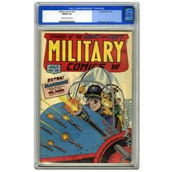 Military Comics #30 (Quality, 1944) CGC VG/FN 5.0 Off-w Military Comics #30 (Quality, 1944) CGC VG/F