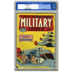 Military Comics #34 (Quality, 1944) CGC VF- 7.5 Cream t Military Comics #34 (Quality, 1944) CGC VF- 
