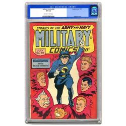Military Comics #40 (Quality, 1945) CGC VF 8.0 Off-whit Military Comics #40 (Quality, 1945) CGC VF 8