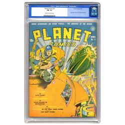 Planet Comics #4 (Fiction House, 1940) CGC FN- 5.5 Crea Planet Comics #4 (Fiction House, 1940) CGC F