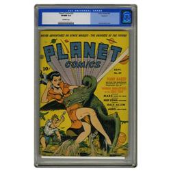 Planet Comics #20 (Fiction House, 1942) CGC VF/NM 9.0 O Planet Comics #20 Rockford pedigree (Fiction