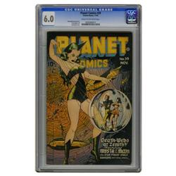 Planet Comics #39 (Fiction House, 1945) CGC FN 6.0 Crea Planet Comics #39 (Fiction House, 1945) CGC 