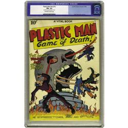 Plastic Man #nn (#1) (Quality, 1943) CGC FN+ 6.5 Off-wh Plastic Man #nn (#1) (Quality, 1943) CGC FN+