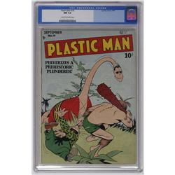 Plastic Man #19 (Quality, 1949) CGC NM 9.4 Cream to off Plastic Man #19 (Quality, 1949) CGC NM 9.4 C