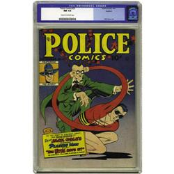 Police Comics #22 Rockford pedigree (Quality, 1943) CGC Police Comics #22 Rockford pedigree (Quality