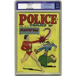 Police Comics #41 Mile High pedigree (Quality, 1945) CG Police Comics #41 Mile High pedigree (Qualit